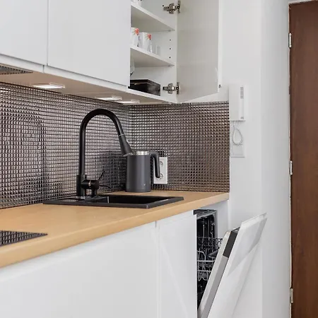 Apartment Dark Wave Loft With Mezzanine - For 3 - City Center Krakow